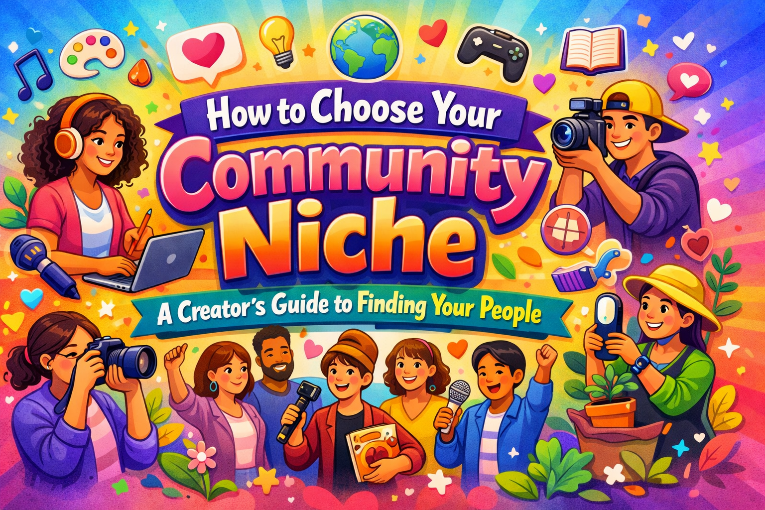 How to Choose Your Community Niche: A Creator's Guide to Finding Your People