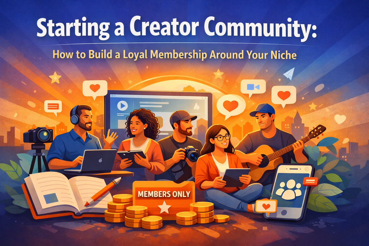 Starting a Creator Community: How to Build a Loyal Membership Around Your Niche